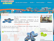 Tablet Screenshot of nautisme-cotesdarmor.com
